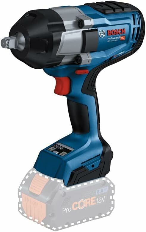 Bosch Professional GDS 18V-1000 Akülü Somun Sıkma (Akü ve Şarj Cihazı Dahil Değildir) - 06019J8300