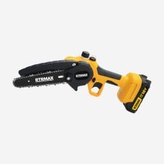 Rtrmax RTM9122 Akülü Budama Testeresi 150 mm Kömürsüz 18V 2x2 Ah Pvc Çantalı