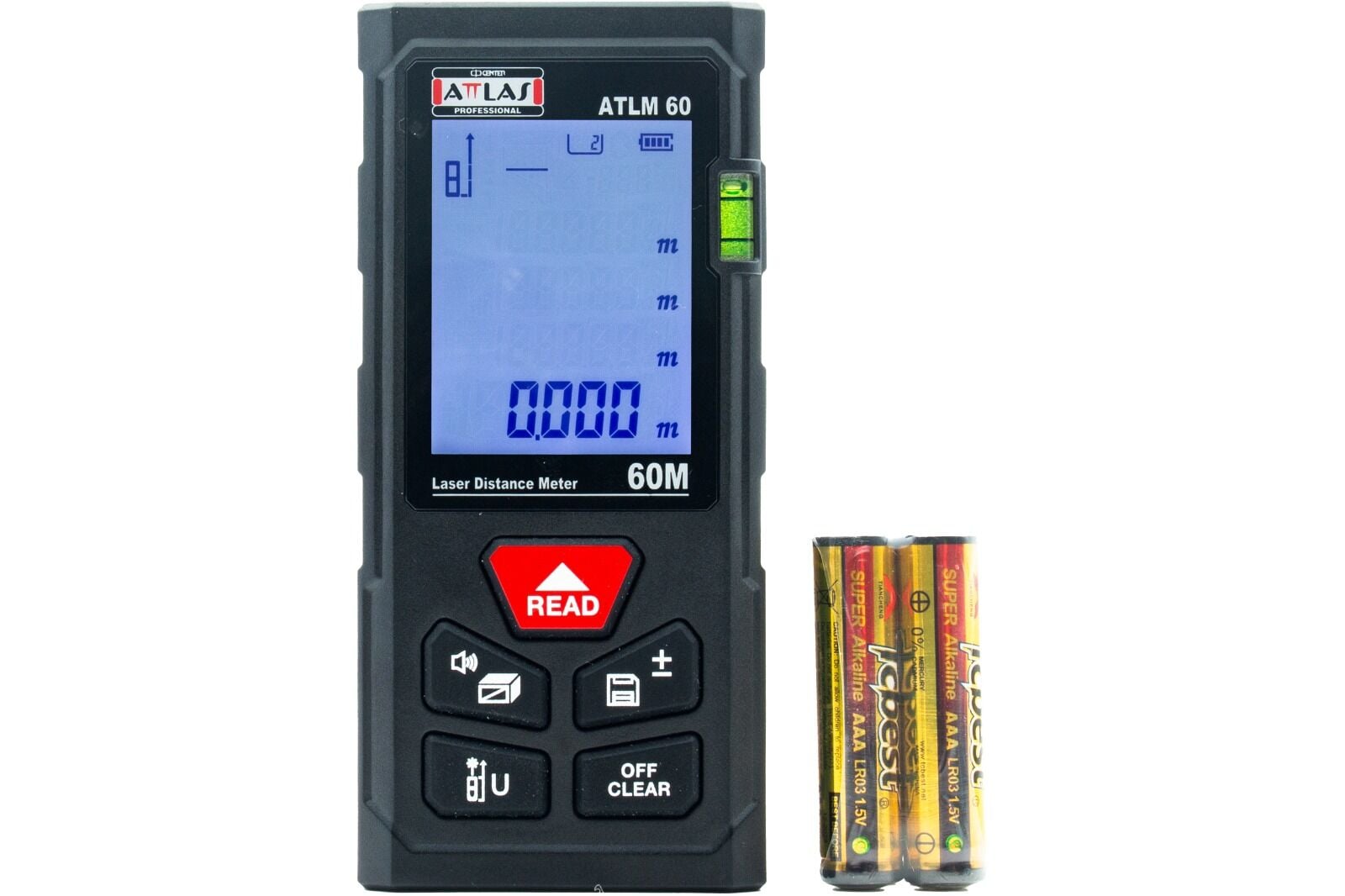 Attlas ATLM 60 Dijital Lazermetre 60 Metre -  A0106031