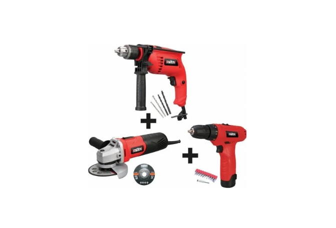 ATTLAS ECO SET 3G LI Matkap+Taşlama+12 V Li-on Vidalama-A0602027