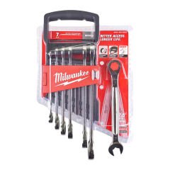 Milwaukee Kombine Anahtar Seti Cırcırlı 7 Parça - 4932464993