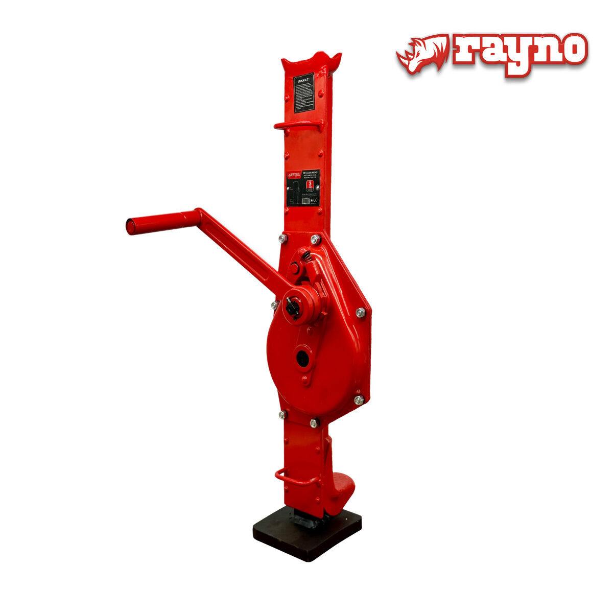Rayno Ağır Hizmet Tipi Mekanik Pehlivan Kriko 3 Ton - RYN11350