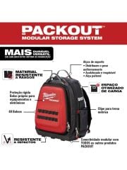 Milwaukee Packout Takım Sırt Çantası Göğüs Askısı Polimer Taban - 4932471131