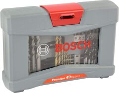 Bosch X-Line Premium Delme ve Vidalama Ucu Aksesuar Seti 49 Parça- 2608P00233