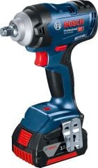Bosch Professional GDS 18V-400 2 x 5.0Ah Çift Akülü Darbeli Somun Sıkma Makinesi - 06019K0020