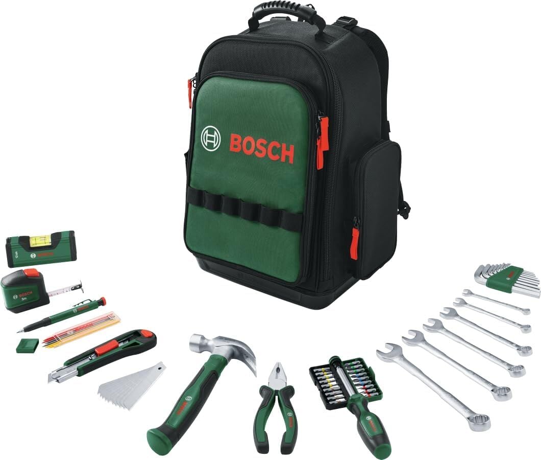Bosch 60 Parça Bez Sırt Takım Çantası Seti - 1600A02ZA1