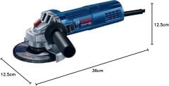 Bosch Professional GWS 9-115 S Avuç Taşlama Makinesi - 0601396101