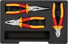Bosch Profesyonel VDE Pense Seti 3 Parça - 1600A02NG0