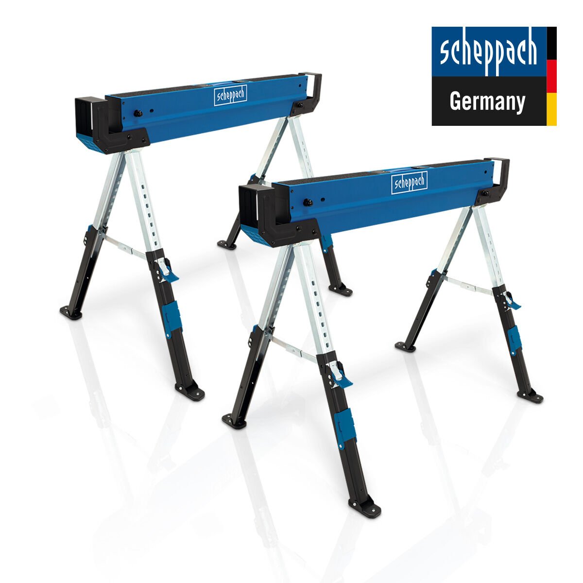 Scheppach MWB600 2 Parçalı Testere Sehpası Seti - 5907109852