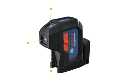 Bosch Professional GPL 3 G Kompakt 3 Nokta Yeşil Lazer - 0601066N00