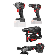 Specco Black Spark 4'lü Akülü Set 2x4.0Ah (BS20V 1050 Darbeli Matkap+ BS20V-350N Somun Sökme+BS20V-115/125A Taşlama+BS20V-SDS26 Kırıcı Delici ) - XBS20V-001SET