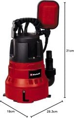 Einhell Gc-dp 7035 LL Kirli Su Dalgıç Pompa – 4181570