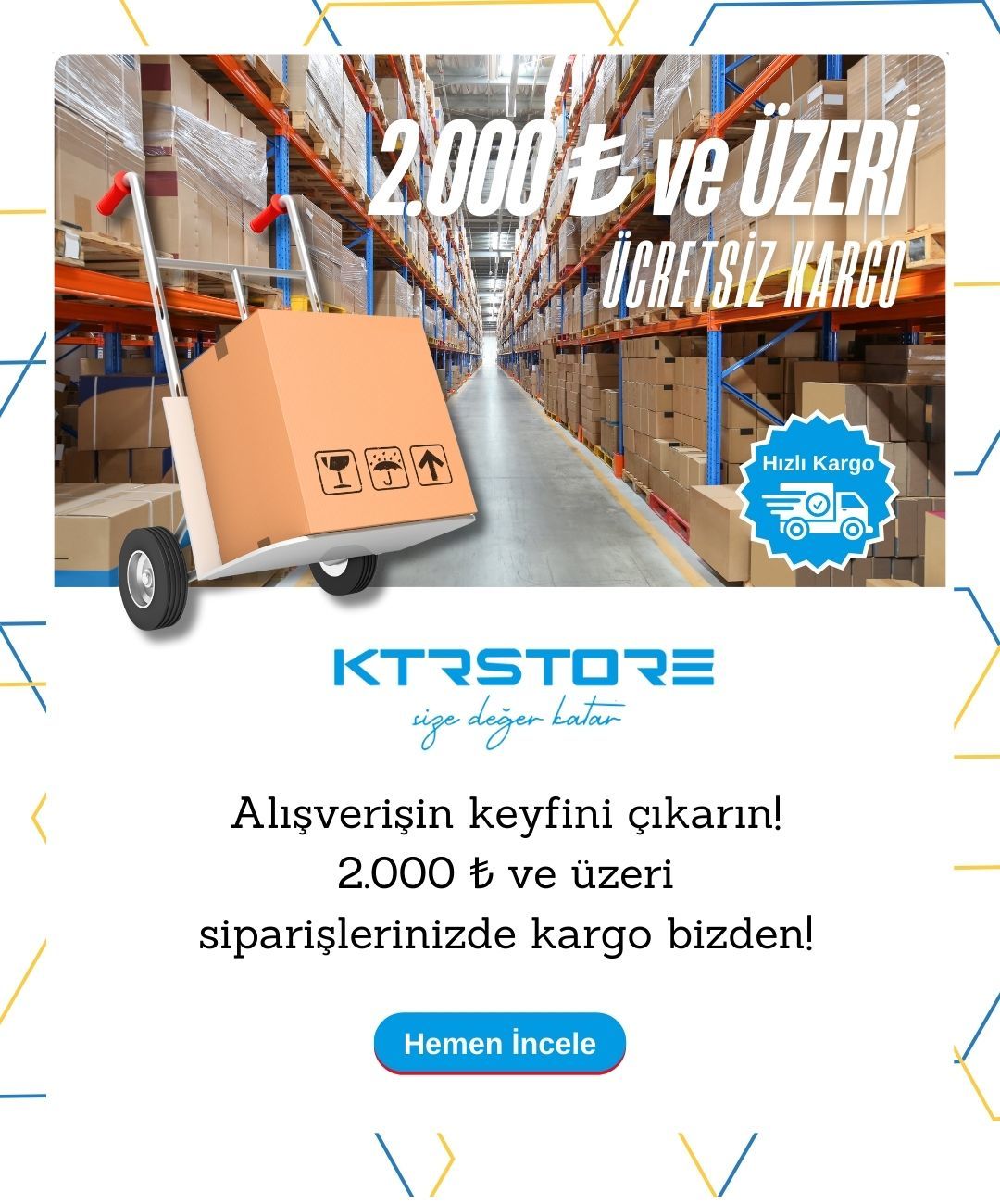 Ücretsiz kargo